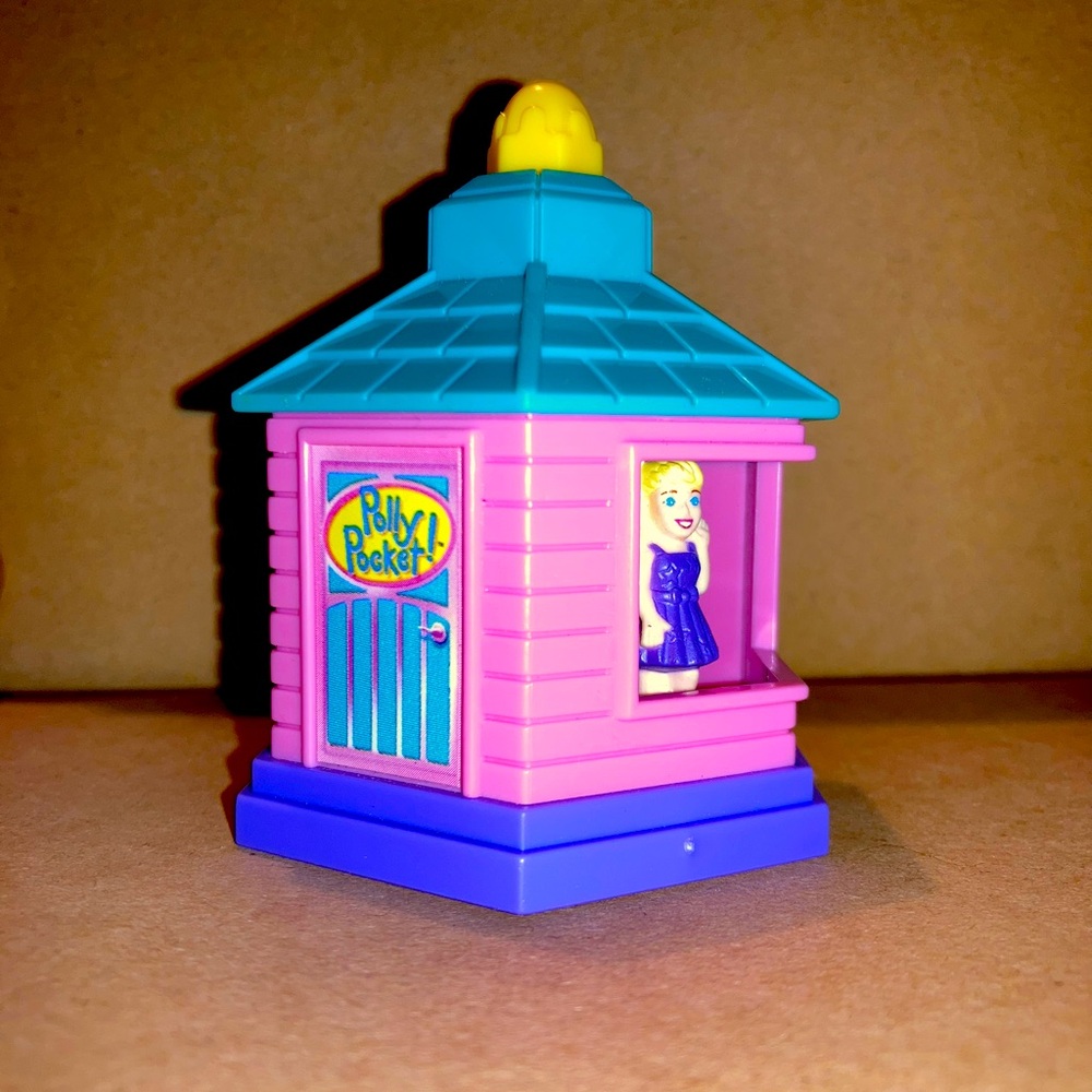 Vintage 1999 Polly Pocket Subway Kids Meal Toy
